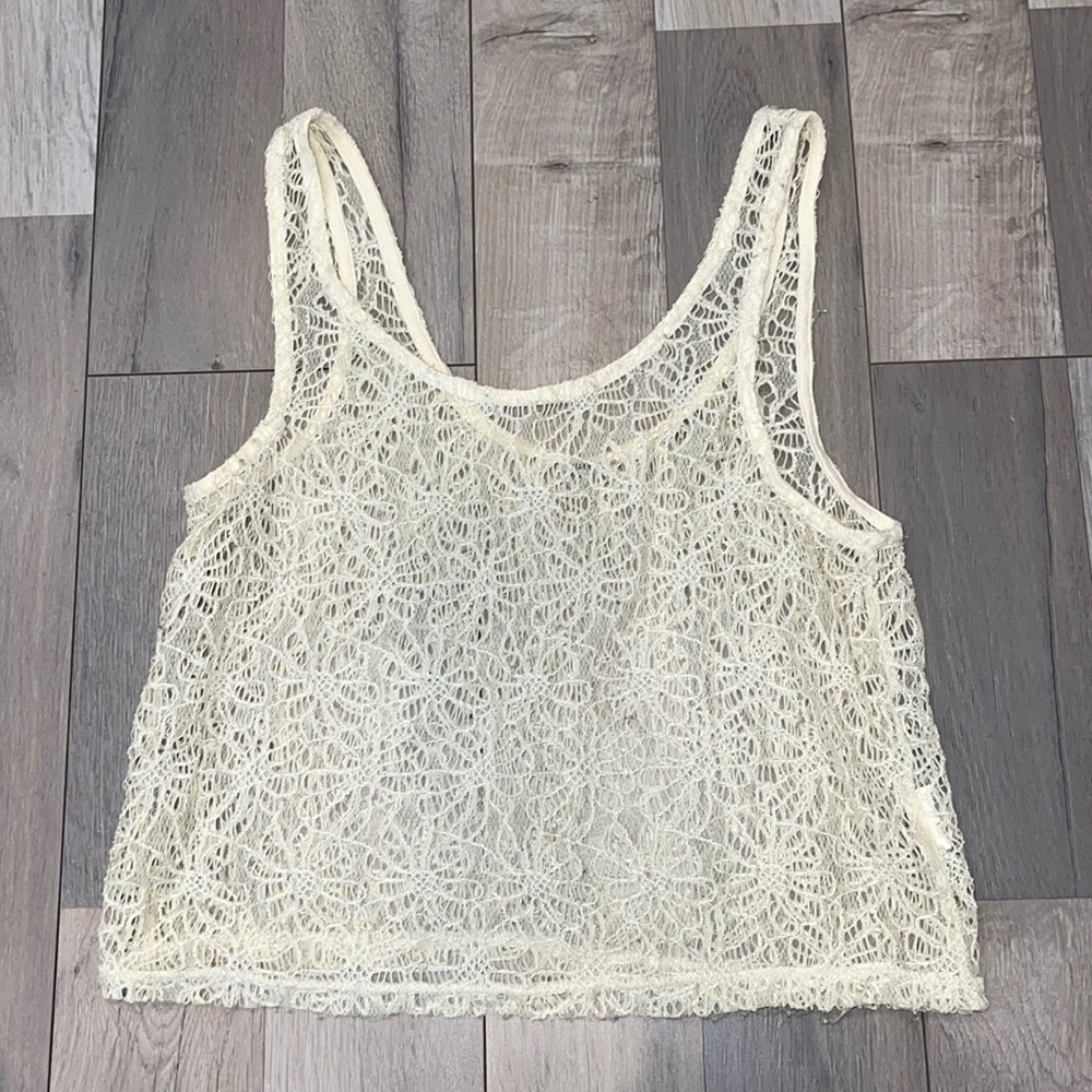 Cream color cover tank
